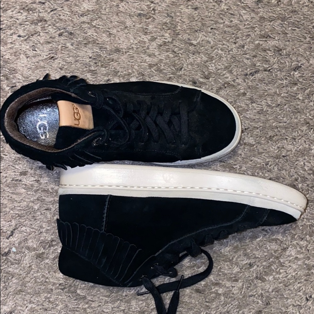 UGG Brecken Fringe High-Top Sneaker